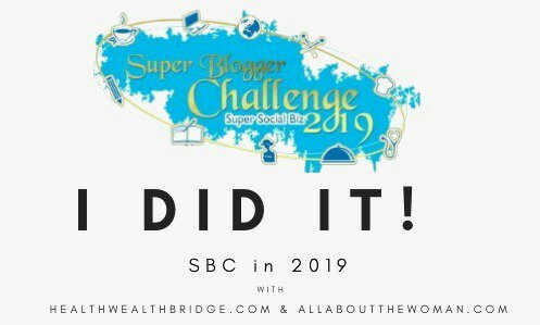 Super Blogger Challenge badge